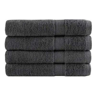 (anthracite, x cm/ pcs) vidaXL Premium Sauna Towels Guest Bath Towel pcs Grey 600gsm 100% Cotton