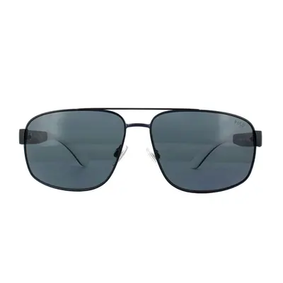 Polo Ralph Lauren Sunglasses 930387 Matt Navy Blue Grey