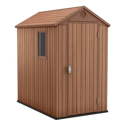 Keter Garden Shed Darwin Woodlook Outdoor Shed Tool Store House Organiser