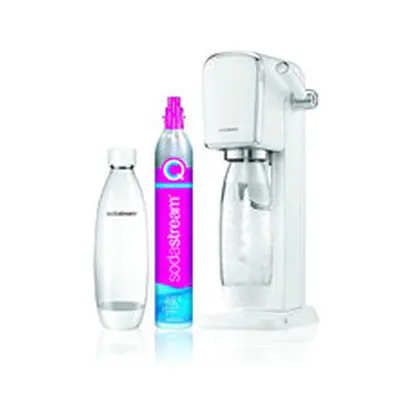 SodaStream Art Sparkling Water Maker With 60L Gas Cylinder And 1L Dishwasher Safe