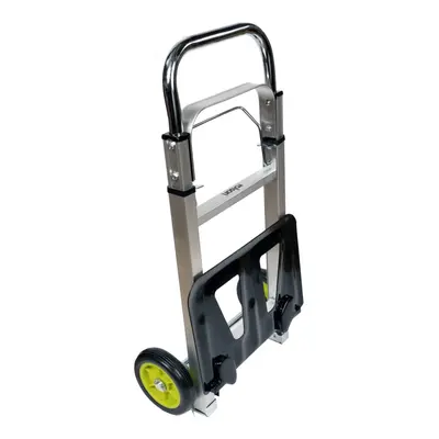 Rolson Aluminium Folding Trolley - High Capacity 90kg With Strong Aluminium Frame And Wide Steel