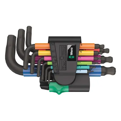 Wera 950/9 Hex-Plus Multicolour L-Key Set