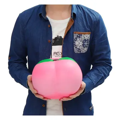 25cm Huge Peach Squishy Jumbo 10" Soft Slow Rising Giant Fruit Toy Collection Gift