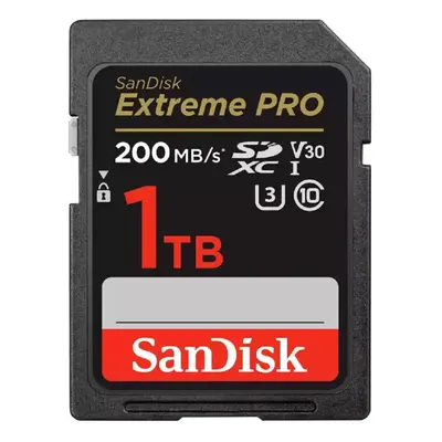 Sandisk SD Extreme Pro 200MB/s Flash Memory Card 1TB