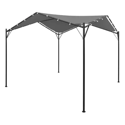 vidaXL Gazebo 4x4m Anthracite Outdoor Garden Pavilion Canopy Shelter Tent