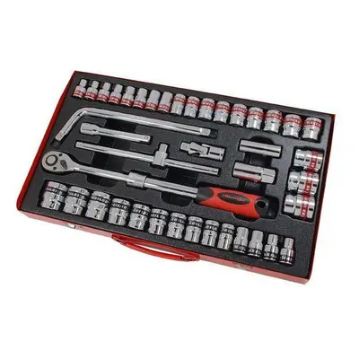 Socket Set - 41pc 1/2in.dr With Extending Ratchet (Genuine Neilsen CT1340)