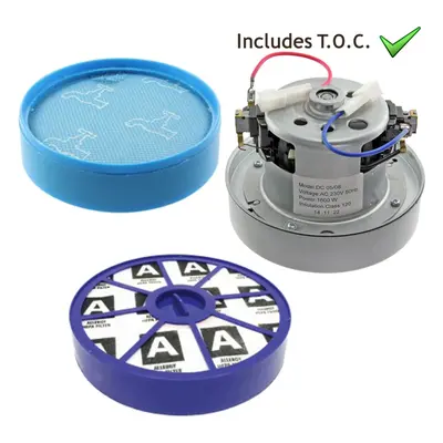 Motor + Filter Kit for DYSON DC19 DC20 DC21 DC29 Pre Post HEPA Filters YDK