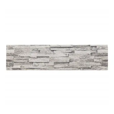 (light grey) vidaXL 3D Wall Panels Wall Covering Decorative Wallpaper Wall Tile pcs EPS