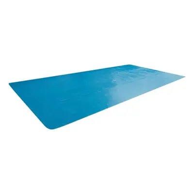 Intex Solar Pool Cover Pool Protector Pool Safety Cover Blue Polyethylene