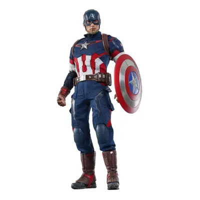 Figure Hot Toys MMS281 - Marvel Comics - Avengers : Age Of Ultron - Captain America