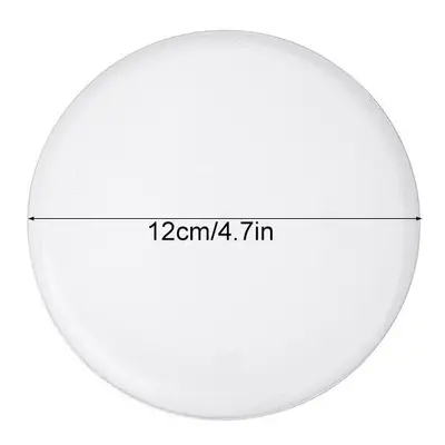 (120*42mm) 6500K Lamp Beads 85-265V Aluminum + PC White Ceiling Lamp Disc Plate Lamp