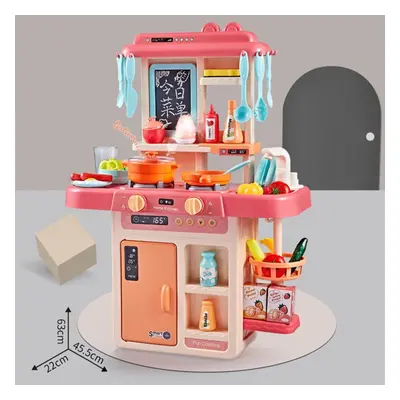 () 42PCS Kitchen Playset Pretend Play Toys Cooking Set With Light Sound Effect