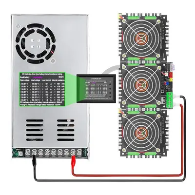 (150W) 2-200V 150W/300W/450W/600W 25A/30A/35A/40A Electronic Load Power Bank Battery Tester Pack