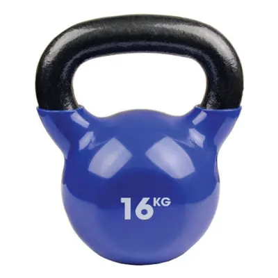 Fitness Mad Training Gym Training Home Kettlebell Weight Blue - 16kg