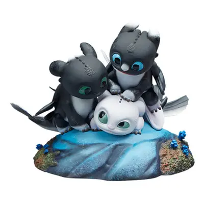 How to Train Your Dragon Dart Pouncer & Ruffrunner Statue