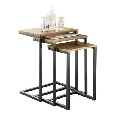 SoBuy FBT102-F Nesting Tables Set of Coffee Tables Side End Tables