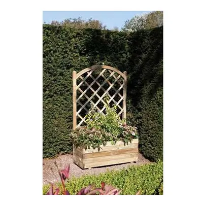 Rectangular Planter & Lattice