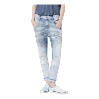 (W27 L25) DIESEL FAYZA-NE 0682U Womens Denim Jeans Tapered Leg Stretch Cropped Jogg Pants