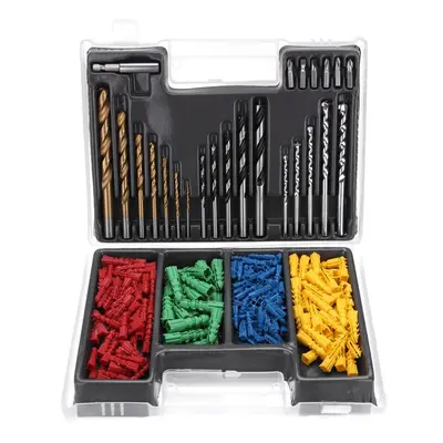 (24pcs Package) 24pcs/300pcs 2-10mm HSS Twist Drill Bit Set Metric Wall Plugs Impact Wood Workin