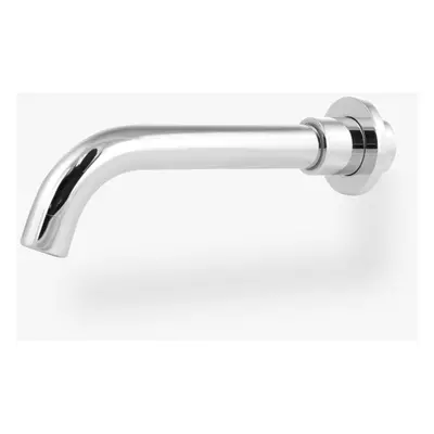 Remy Wall Mounted Curved Spout Basin Mono Mixer Tap & Waste Chrome