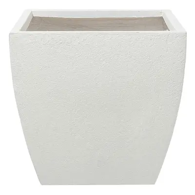 Plant Pot Fibre Clay White x x cm ORICOS