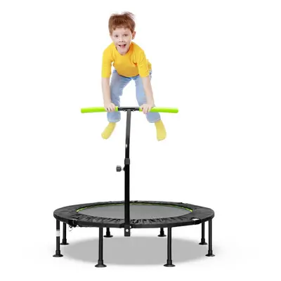 115 CM Foldable Mini Trampoline Indoor Exercise Trampoline