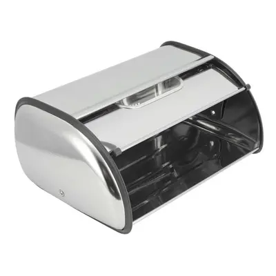 Bread Storage Large Capacity Durable Silver Bread Box for Kitchen Counter