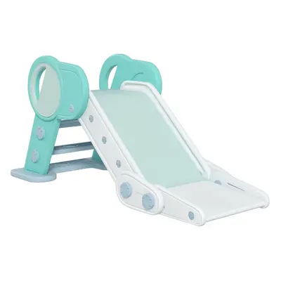 AIYAPLAY Foldable Kids Slide, Baby Slide for 1.5-3 Years, Green