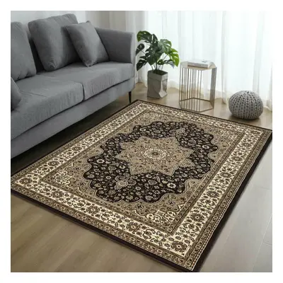 (Brown , x cm) Luxury Vintage Style Classic ROME Traditional Rugs