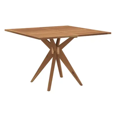 (110 x x cm) vidaXL Garden Table Outdoor Table Side Coffee Table Square Solid Wood Acacia