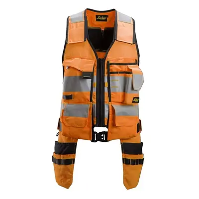 Snickers AllroundWork, High-Vis Tool Vest CL1 High Visibility Orange/Black