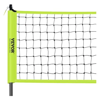 VEVOR Outdoor Portable Volleyball Net System Adjustable Height Poles Carry Bag