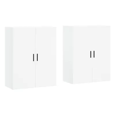 vidaXL Wall Mounted Cabinets Storage Wall Cabinet Wall Cupboard pcs White