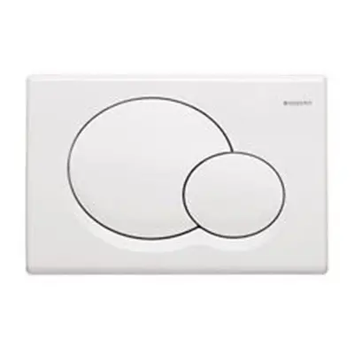 Geberit Dual Flush Actuator Plates, Sigma - White