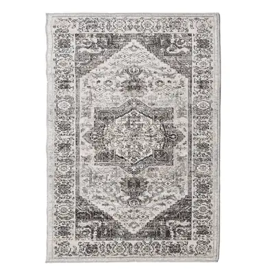 (grey, x cm) vidaXL Rug Indoor and Outdoor Floor Mat Kitchen Carpet ARBIZU Vintage Design