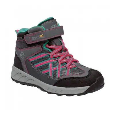 (12 UK Child, Granite/Duchess) Regatta Kids Samaris V Mid Walking Boots