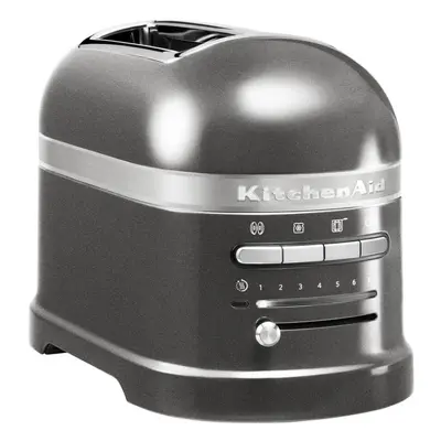 KITCHENAID Artisan 5KMT2204BMS 2-Slice Toaster - Medallion Silver, Silver