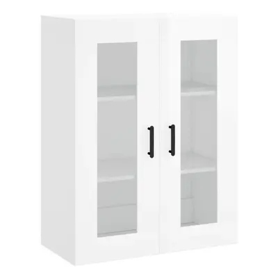 (high gloss white) vidaXL Wall Mounted Cabinet Bathroom Cabinet Storage Cabinet Cupboard White