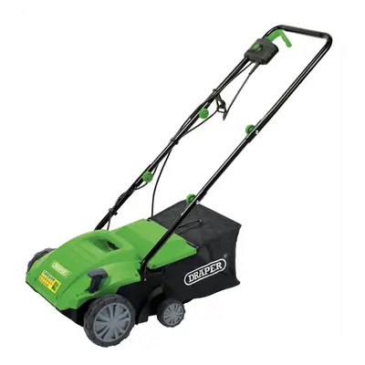 230V 2-in-1 Lawn Aerator and Scarifier, 320mm, 1500W