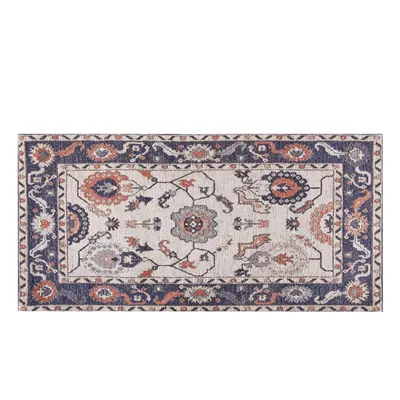 Cotton Area Rug x cm Multicolour KABTA