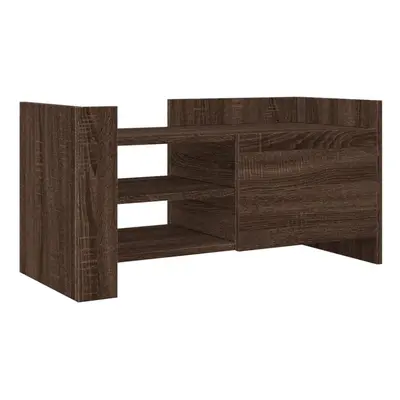 (brown oak, x x cm) vidaXL TV Cabinet TV Stand Media TV Unit Entertainment Centre Engineered Woo