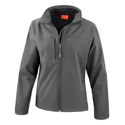 (M, Grey) Result Womens Softshell Premium Layer Performance Jacket (Waterproof, Windproof & Brea