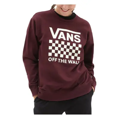 (S, Port Royal) Vans Womens Lock Box Crew Neck Pullover Jumper Sweater Sweatshirt - Port Royal