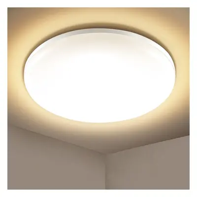 24W Led Ceiling Lamp 3000K 2200LM Bathroom Lamp Ceiling IP54 Waterproof Bathroom