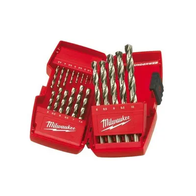 Milwaukee MIL2352374 HSS-G THUNDERWEB Metal Drill Bit Set Piece 1-10mm