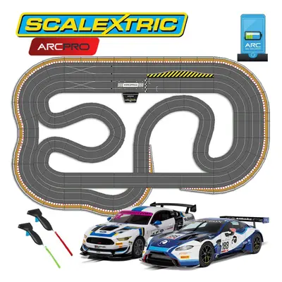 SCALEXTRIC Digital Set SL203 JadlamRacing Layout ARC PRO Car Race of Champions