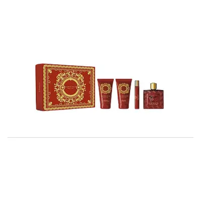 VERSACE EROS FLAME EDP 100ML+10 ML+SHOWER GEL 75ML+A/SHAVE BALM G/S