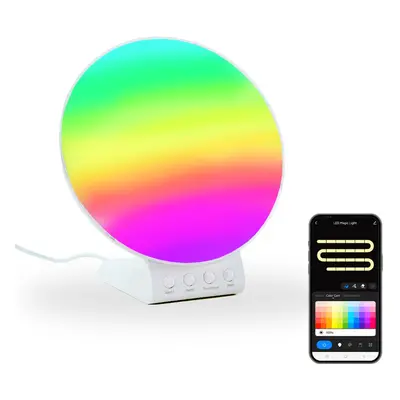 Smart Sunrise Alarm Clock Snooze Function RGBIC Lamp and Aexa & Google