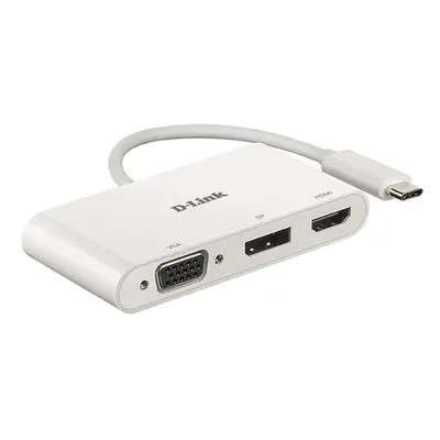 D-Link DUB-V310 notebook dock/port replicator Wired USB 3.2 Gen (3.1 Gen 1) Type-C White