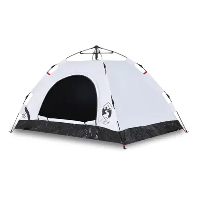 (white blackout, 4-person) vidaXL Camping Tent 5-Person Lightweight Tent Dome Tent Shelter Quick